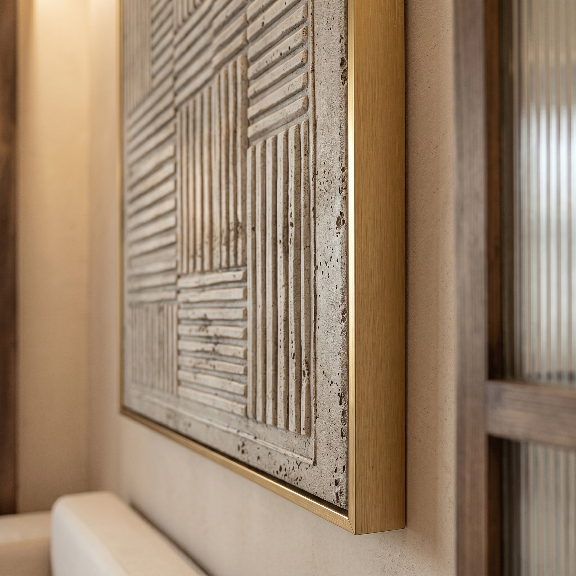 Wabi - Sabi 3D Textured Abstract Wall Art EC0100 - Viral Wall Art