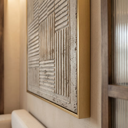 Wabi - Sabi 3D Textured Abstract Wall Art EC0100 - Viral Wall Art