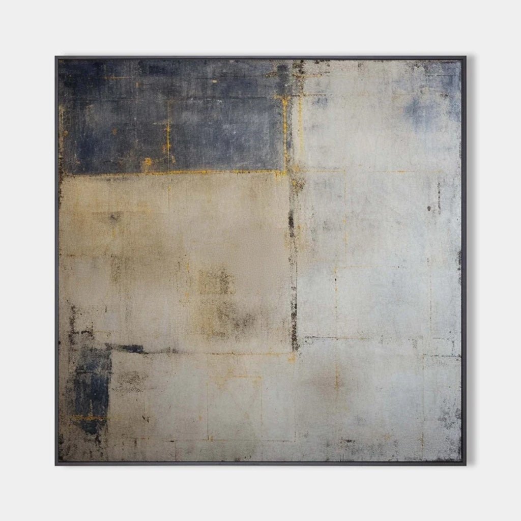Wabi - Sabi Mixed - Media Abstract Relief Wall Art EC0127 - Viral Wall Art