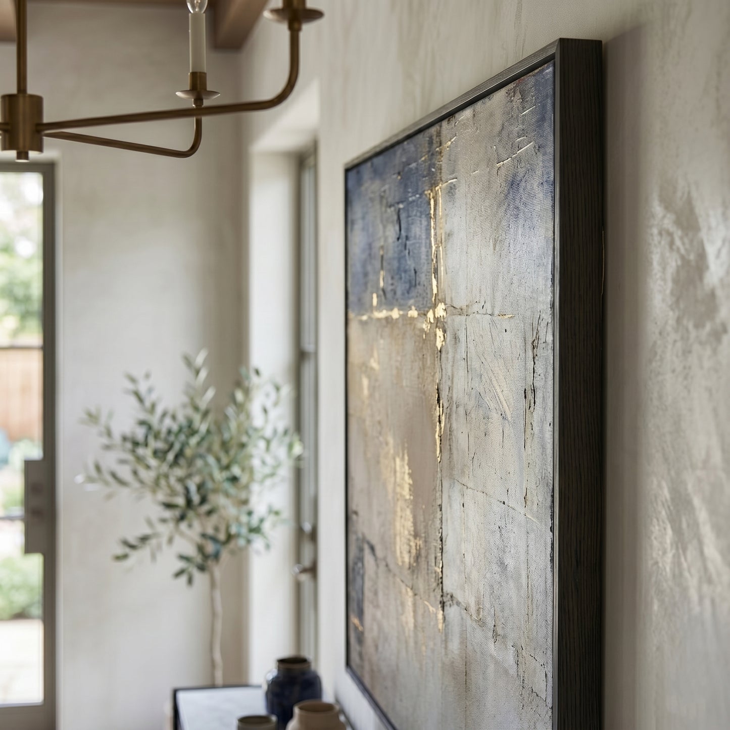 Wabi - Sabi Mixed - Media Abstract Relief Wall Art EC0127 - Viral Wall Art