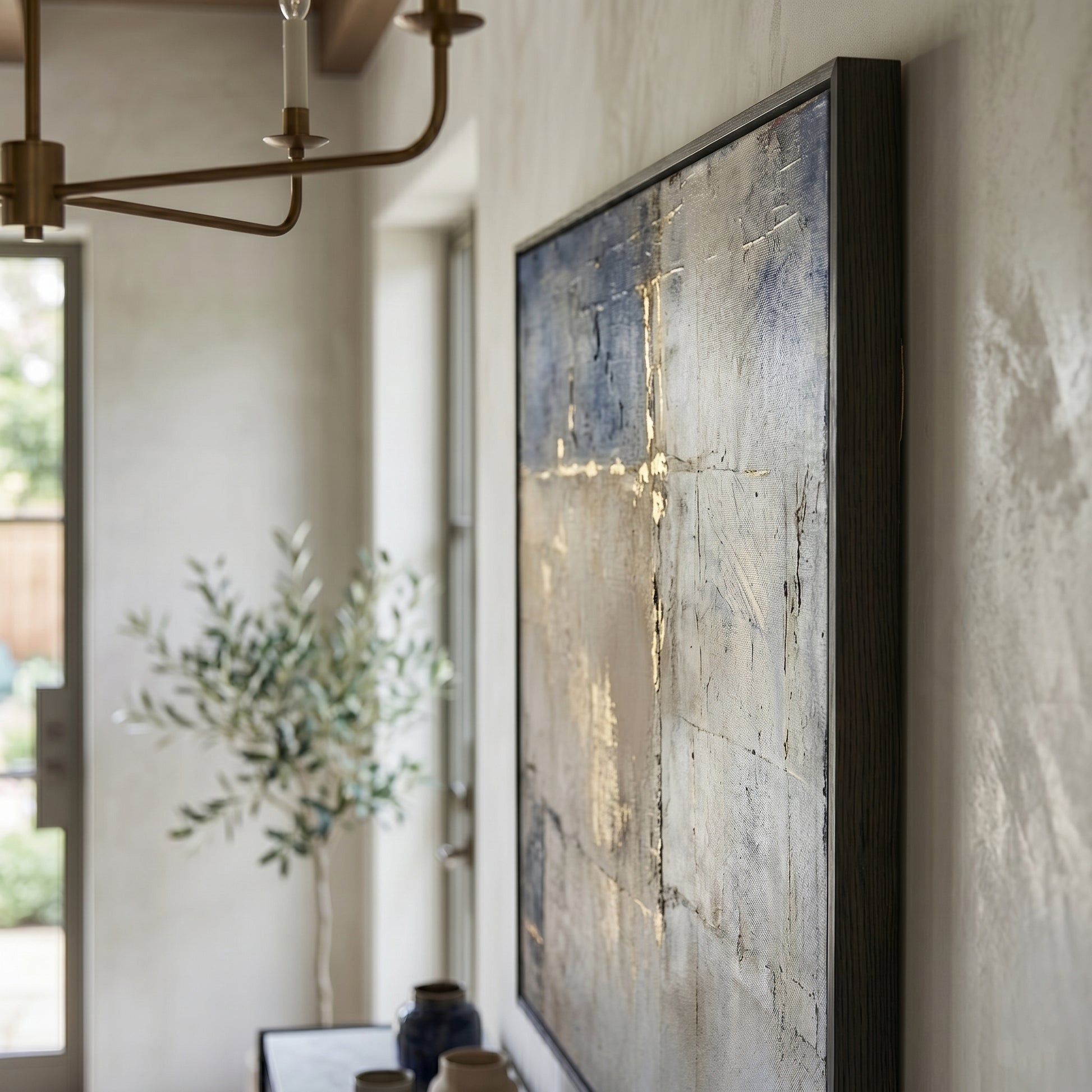 Wabi - Sabi Mixed - Media Abstract Relief Wall Art EC0127 - Viral Wall Art