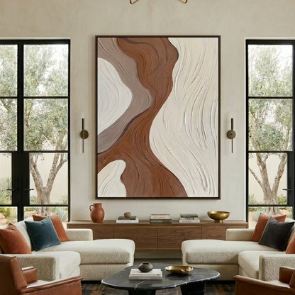 3D Heavy Texture Abstract Wall Art GS0156 - Viral Wall Art