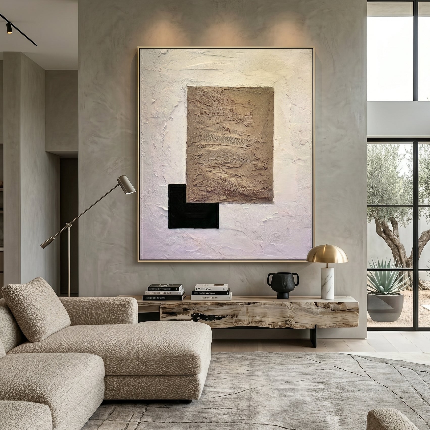 3D Heavy Texture Abstract Oil Painting JC0141 - Viral Wall Art