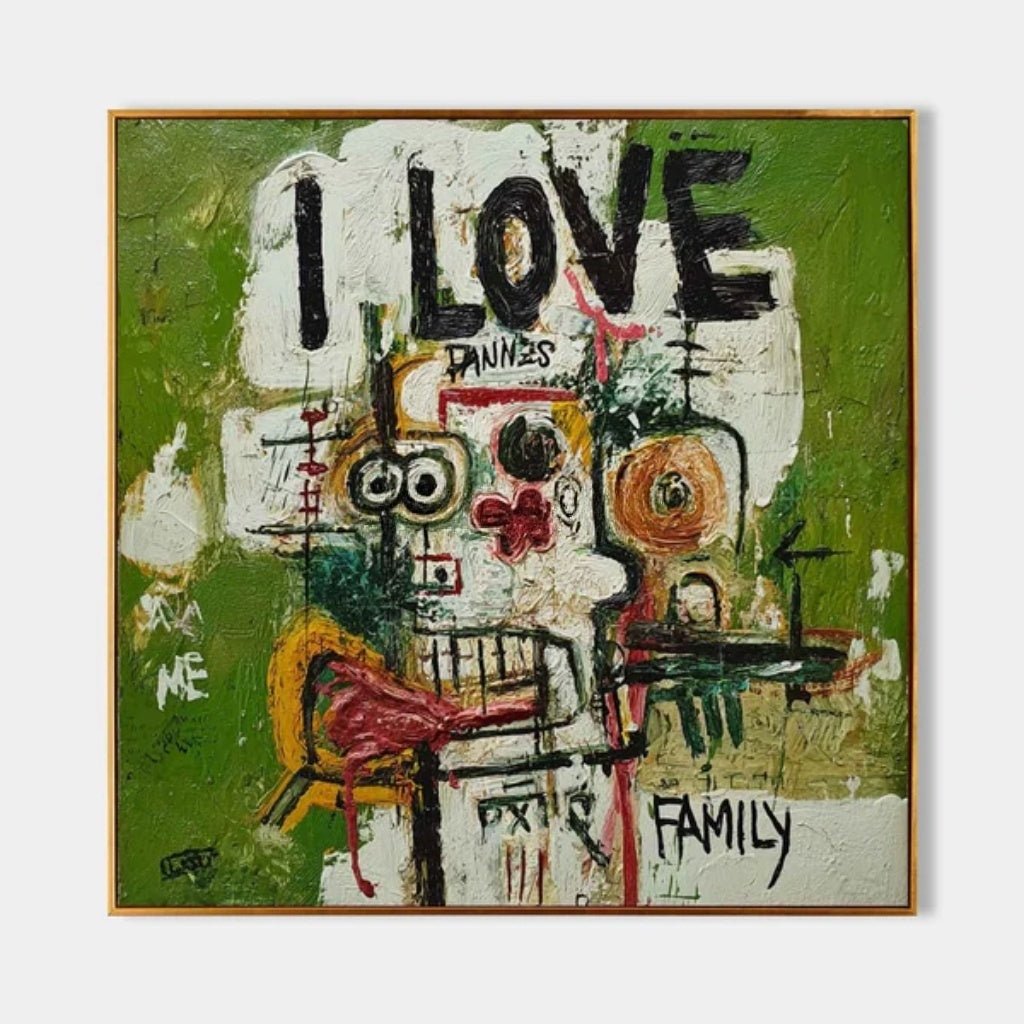 Neo - Expressionist Graffiti Art KS0130 - Viral Wall Art