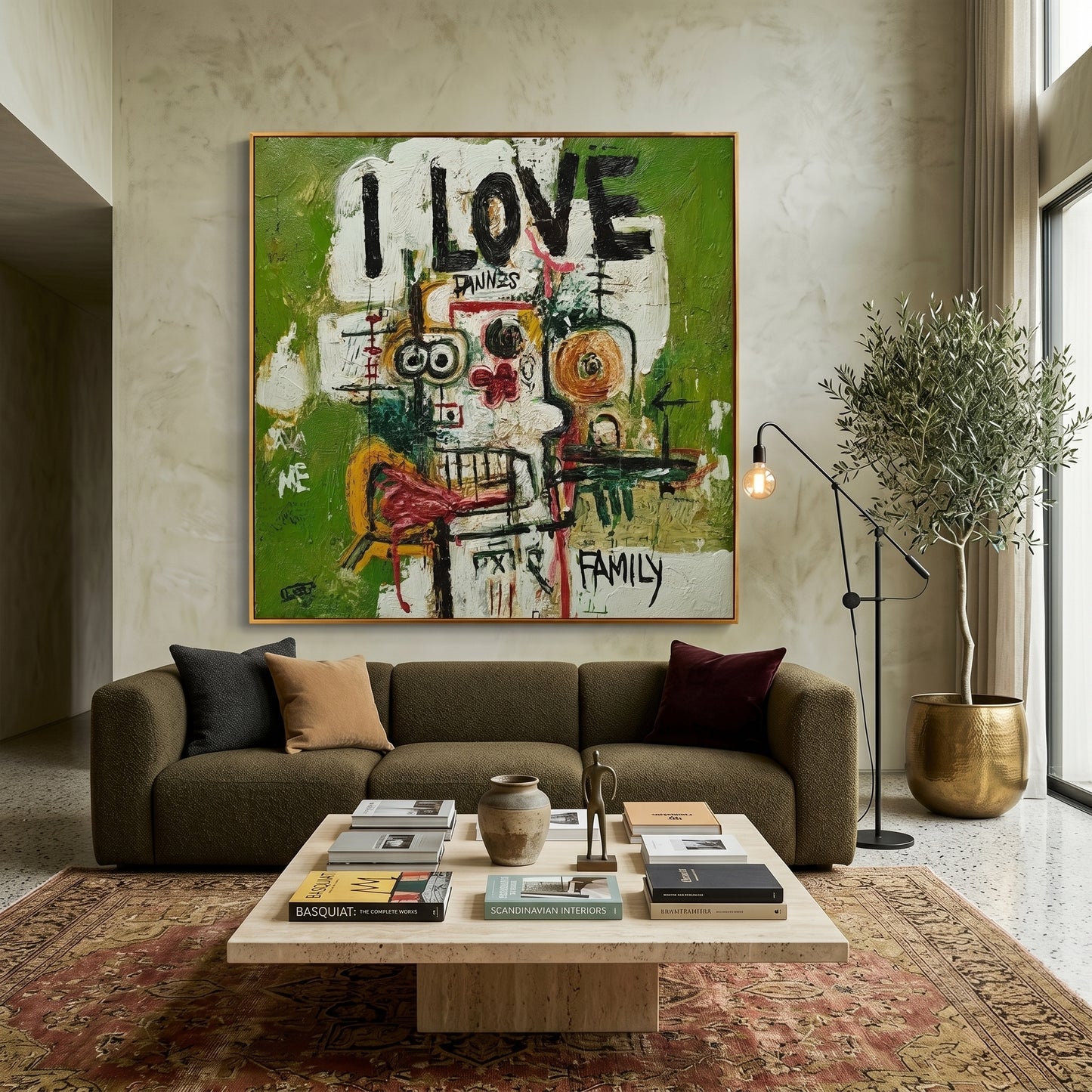 Neo - Expressionist Graffiti Art KS0130 - Viral Wall Art