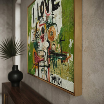 Neo - Expressionist Graffiti Art KS0130 - Viral Wall Art