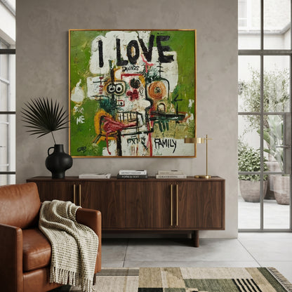 Neo - Expressionist Graffiti Art KS0130 - Viral Wall Art