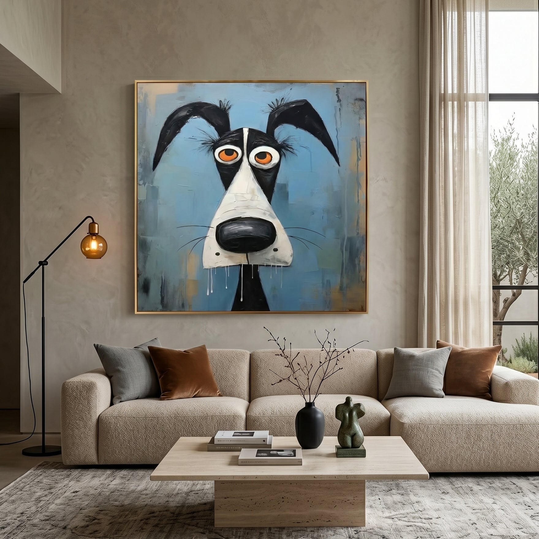 Modern 3D Heavy Texture Pop Art KS0136 - Viral Wall Art