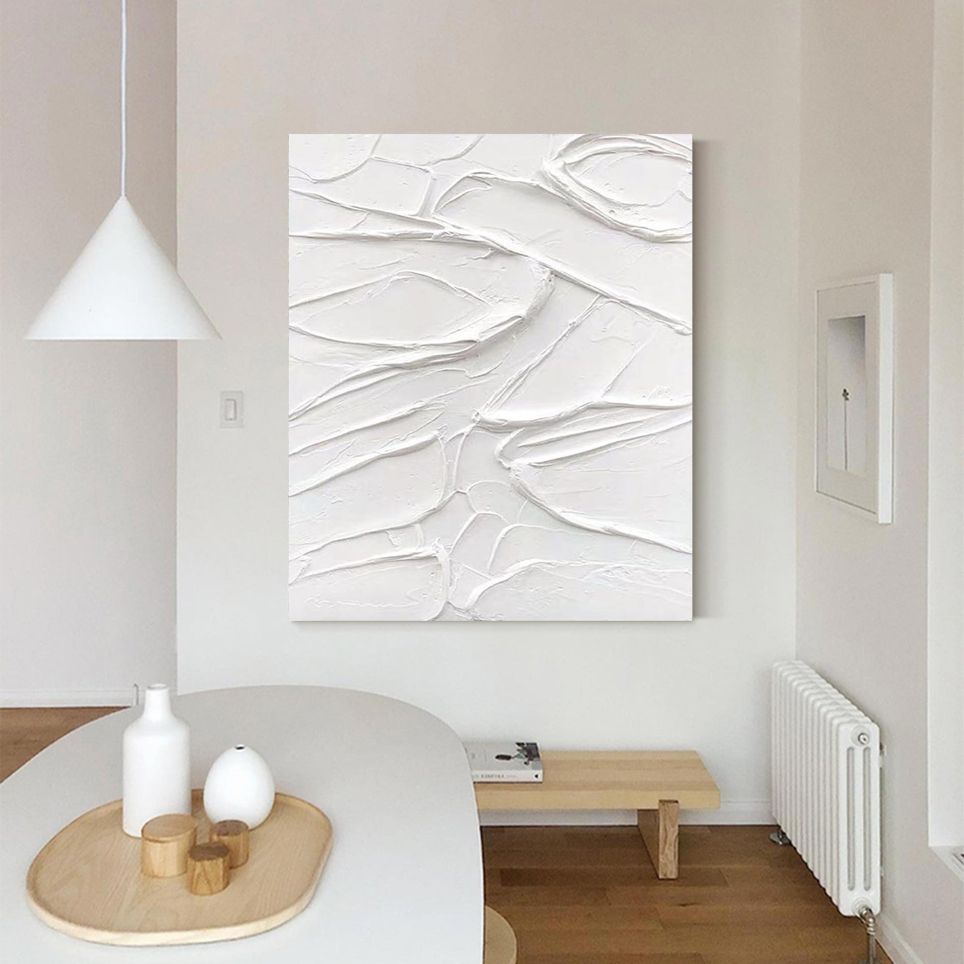 Modern Minimalist Impasto Abstract Painting CZ0052 - Viral Wall Art