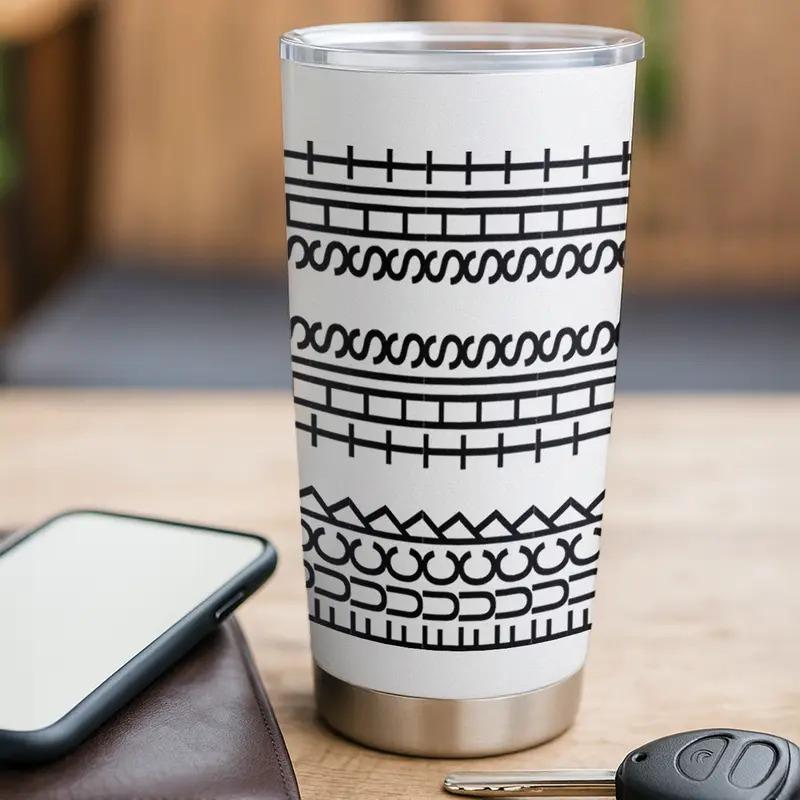 Spooky Halloween Hidden Message Various 20oz Insulated Stainless Steel Tumbler