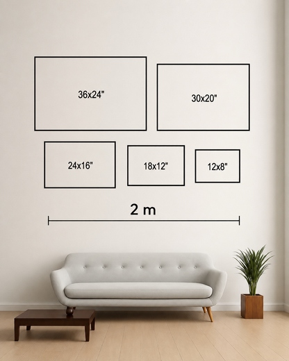 You and Me Every Day romantic love quote Canvas Wall Art – Love & Family Decor