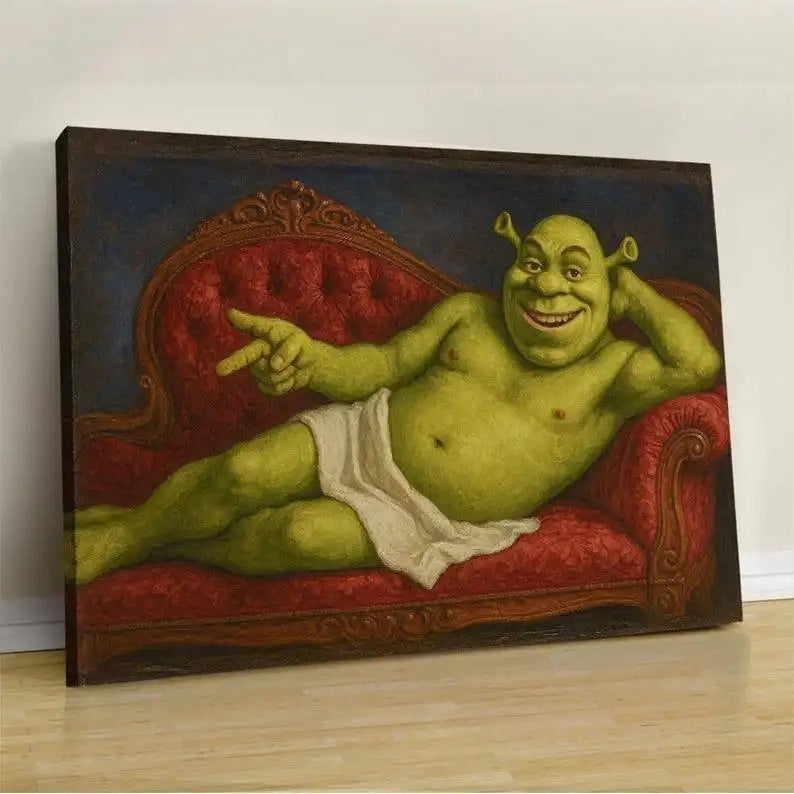 Get Out Of My Swamp Canvas Wall Art – Trendy Wall Art Decor