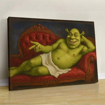 Get Out Of My Swamp Canvas Wall Art – Trendy Wall Art Decor