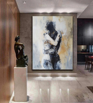 Abstract Figurative Oil Paintingr JC0043 - Viral Wall Art