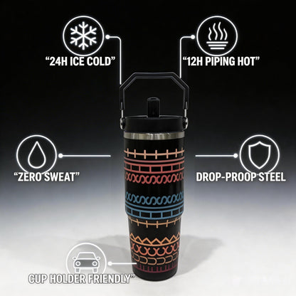 If You Know You Know 30oz Insulated Tumbler with Carry Handle