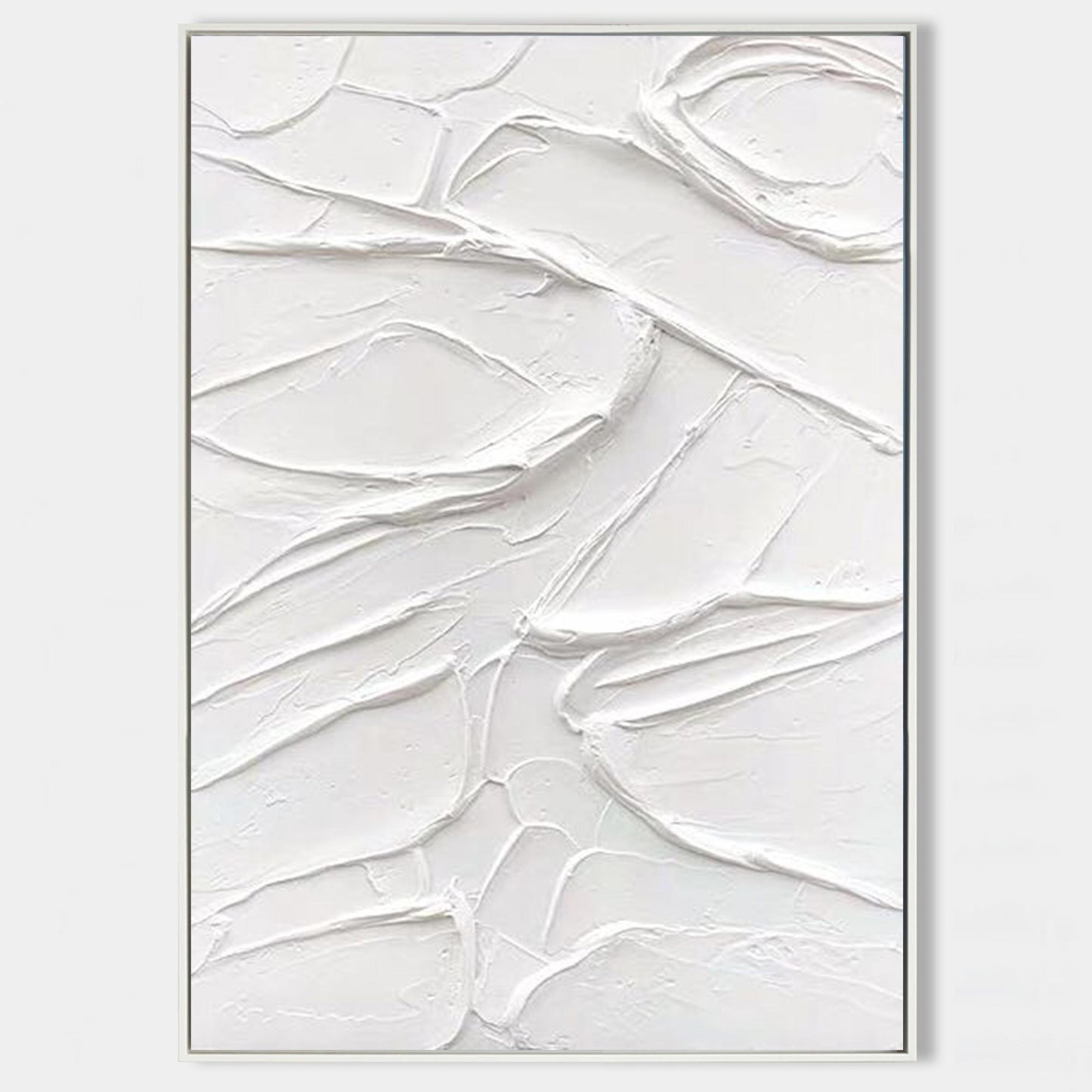 Modern Minimalist Impasto Abstract Painting CZ0052 - Viral Wall Art